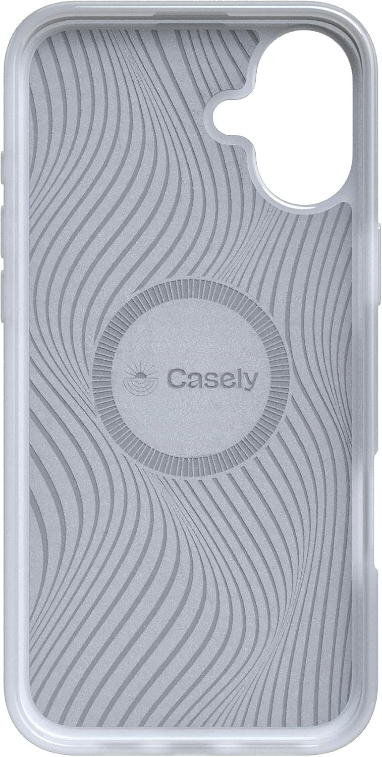 Casely iPhone 16 Case | Poppy Meadows | Pastel Floral | Compatible with MagSafe | Classic Ultra Slim Design - Image 9