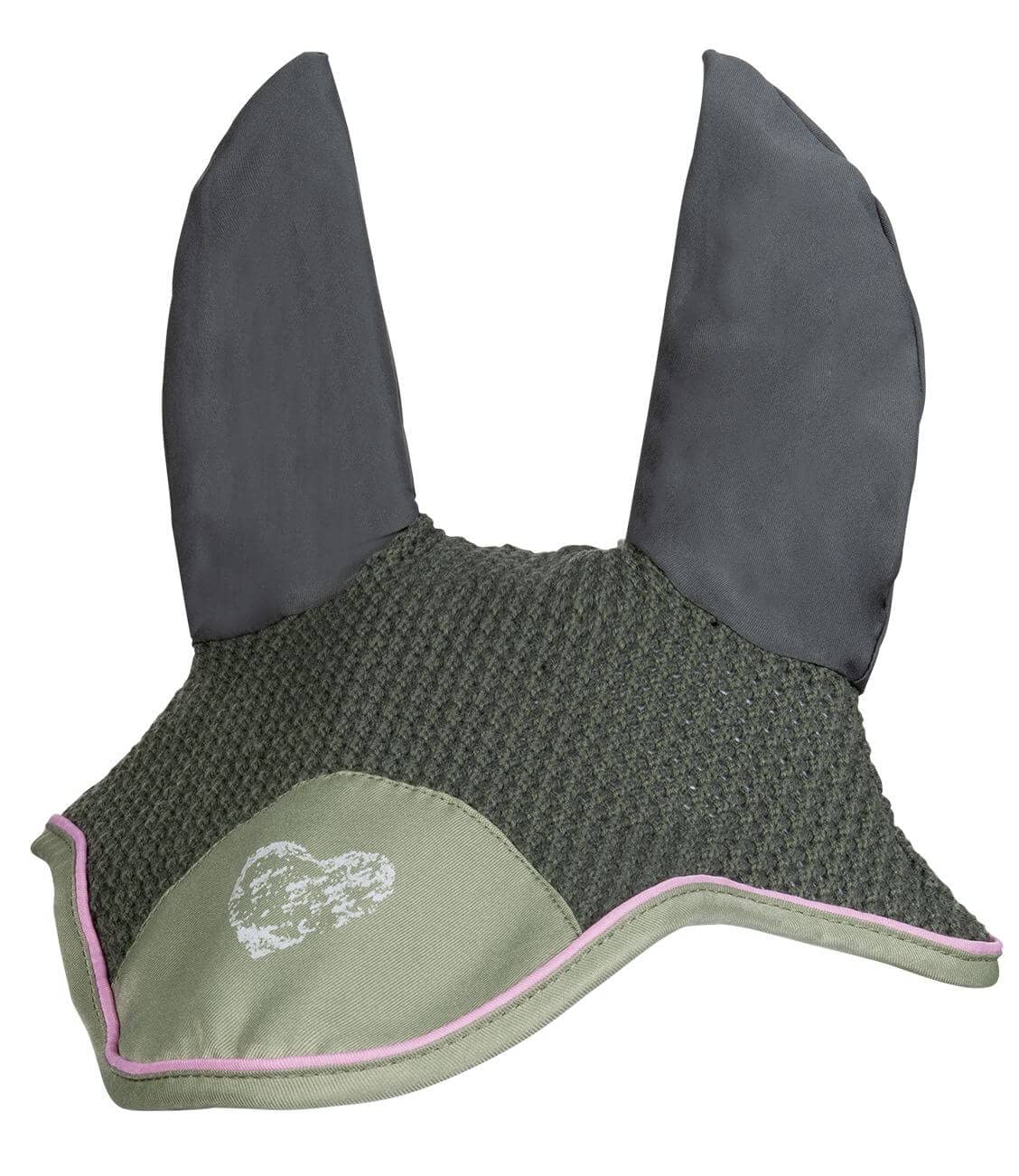 HKM Horse Spirit Ear bonnet Grey-Green Shetland pony