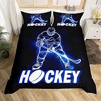 Vista 9 de Funda de edredón de béisbol matrimonial, juego de ropa de cama con temática de juegos de deportes de pelota para niños, funda de edredón de guantes