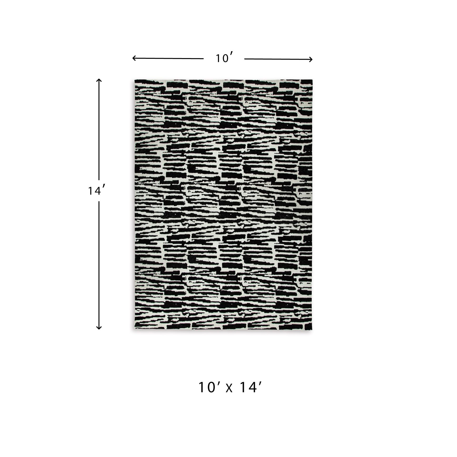 Amazon.com: Signature Design by Ashley Area Rug, Abstract 10x14