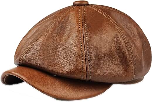 【中古】キャリー　レザー　キャスケット　ハンチング　ブラック　アメカジ　ルード 中古】キャリー レザー キャスケット ハンチング ブラック アメカジ