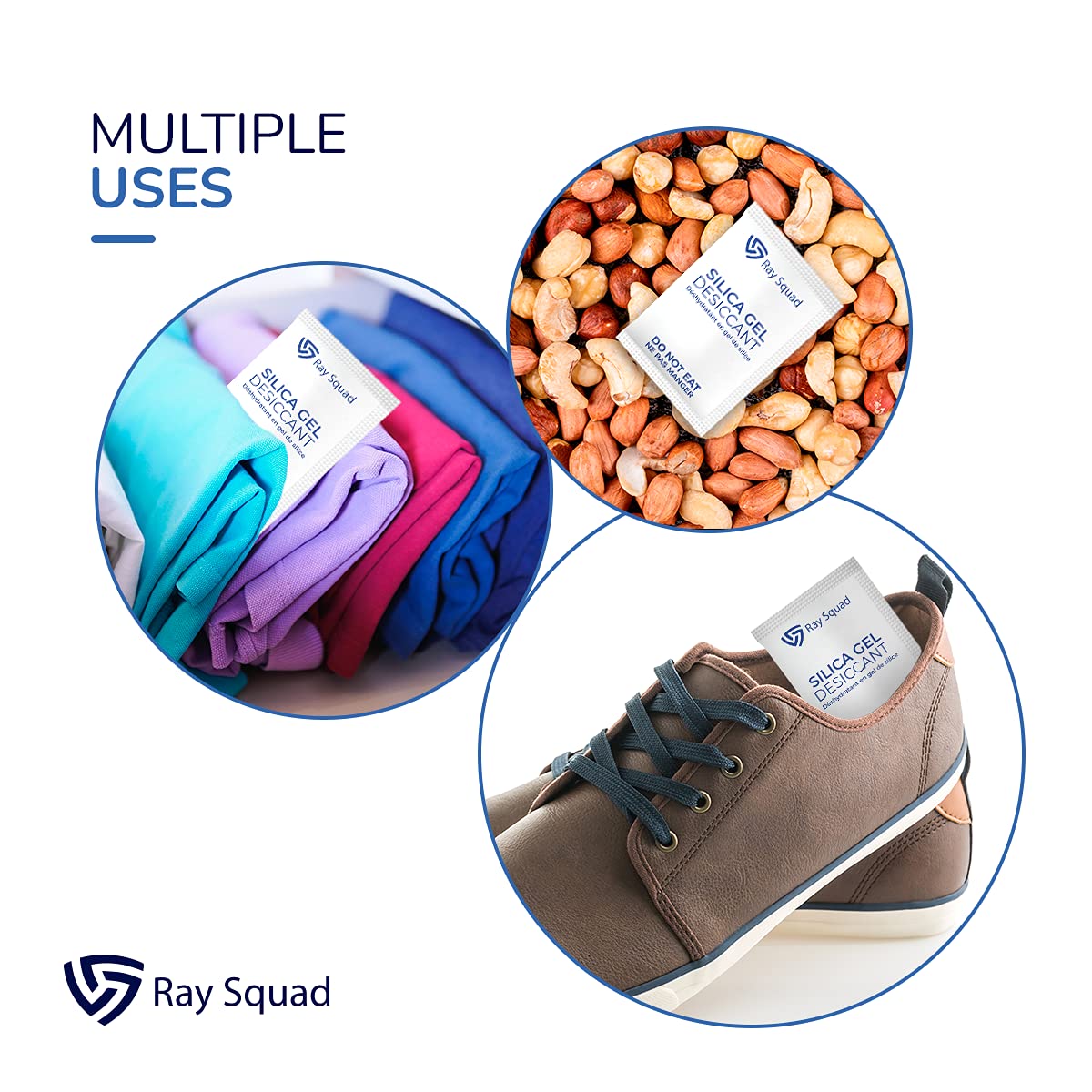 Buy (65 Count) 5 Gram Silica Packets for Food Storage Food Grade