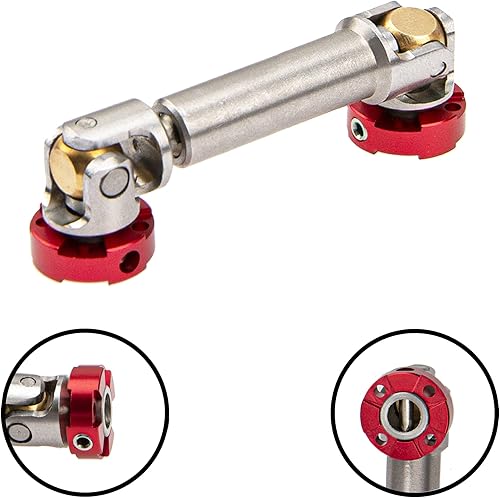 Miniatura 5 de 1 unids Vgoohobby RC eje de transmisión cabeza eje CVD junta para 114 Tamiya Scania Man Hino Truck 110 Traxxas TRX4 D90 SCX10 110 RC Crawler