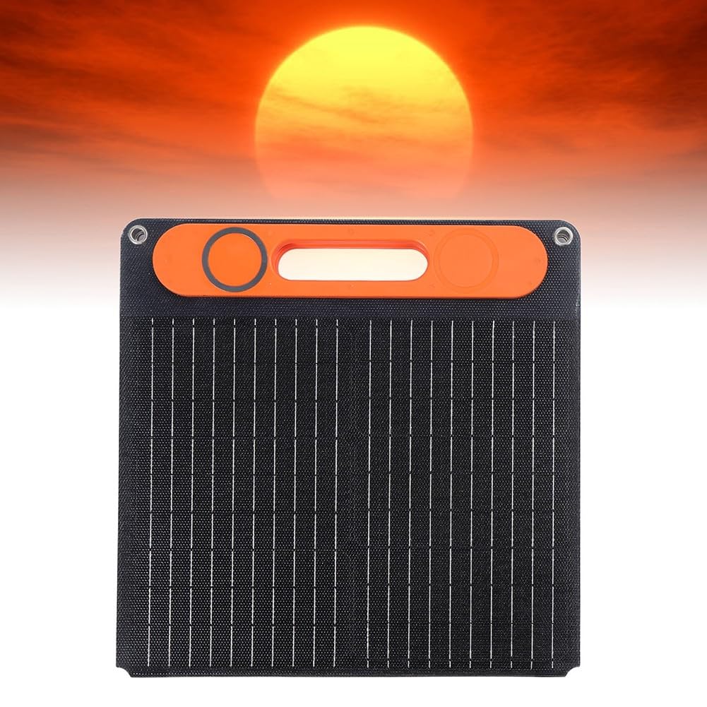 80W Pieghevole Pannello Solare Kit Dual USB 12V DC Uscita Monocristallino Silicio Sistema di Ricarica Solare Con Morsetti Batteria Auto