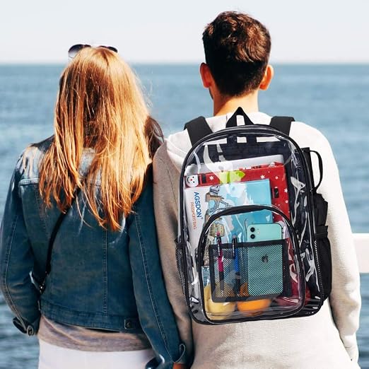 Amazon.com: Clear Backpack, Heavy Duty 