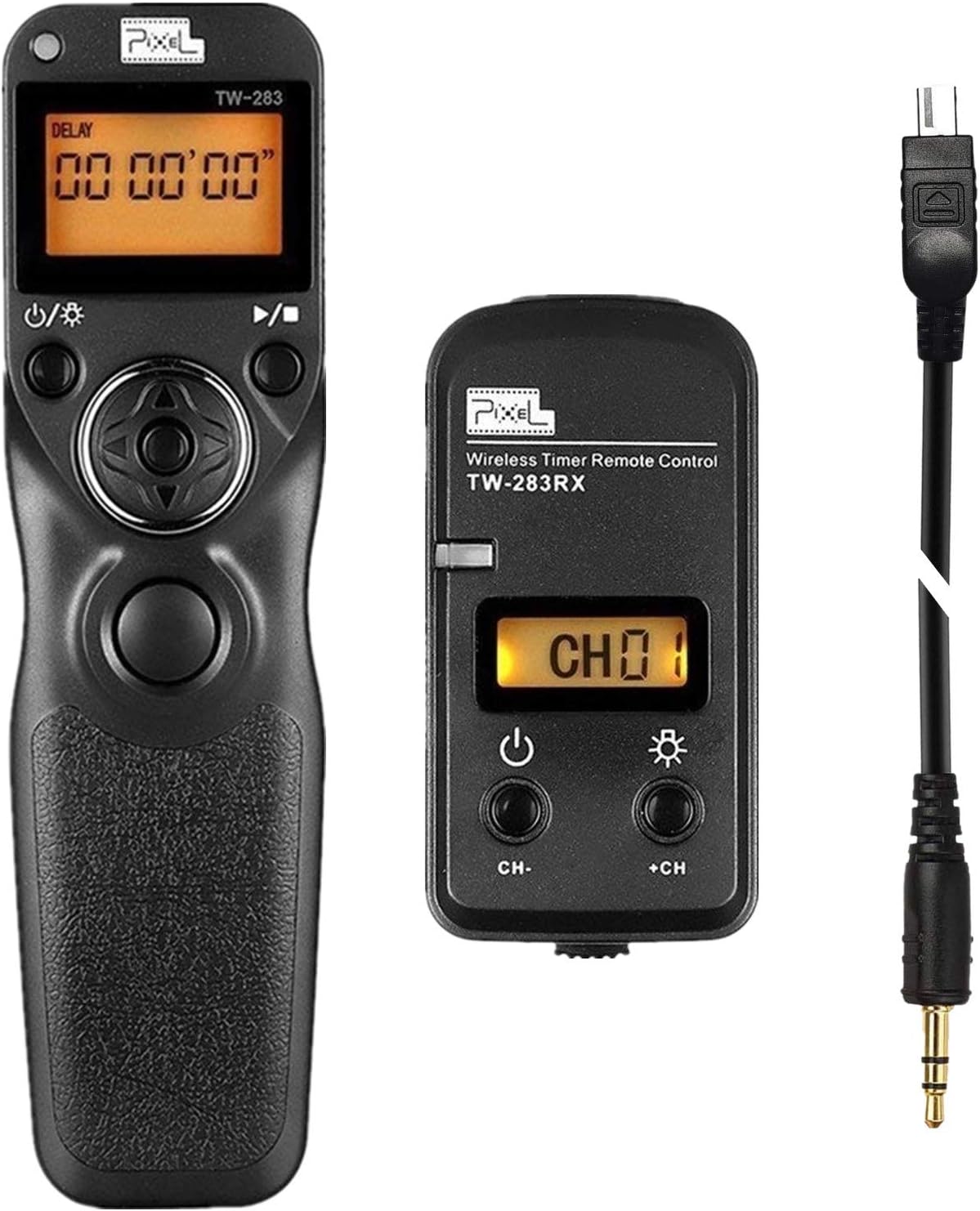 Pixel Timer Shutter Release Remote Control TW283-DC2 Remote Release for Nikon D5600 D3100 D3200 D3300 D5000 D5100 D5200 D5300 D5500 D90 D7000 D7100 D7200 D600 D610 D750