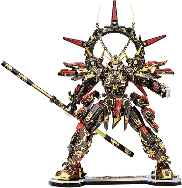 Piececool 3D Metal Puzzles for Adults, Monkey King Model Kits DIY Model Building Kits Challenging Brain Teaser 3D Puzzles DIY Assembling Crafts Best Gfits Home Decor