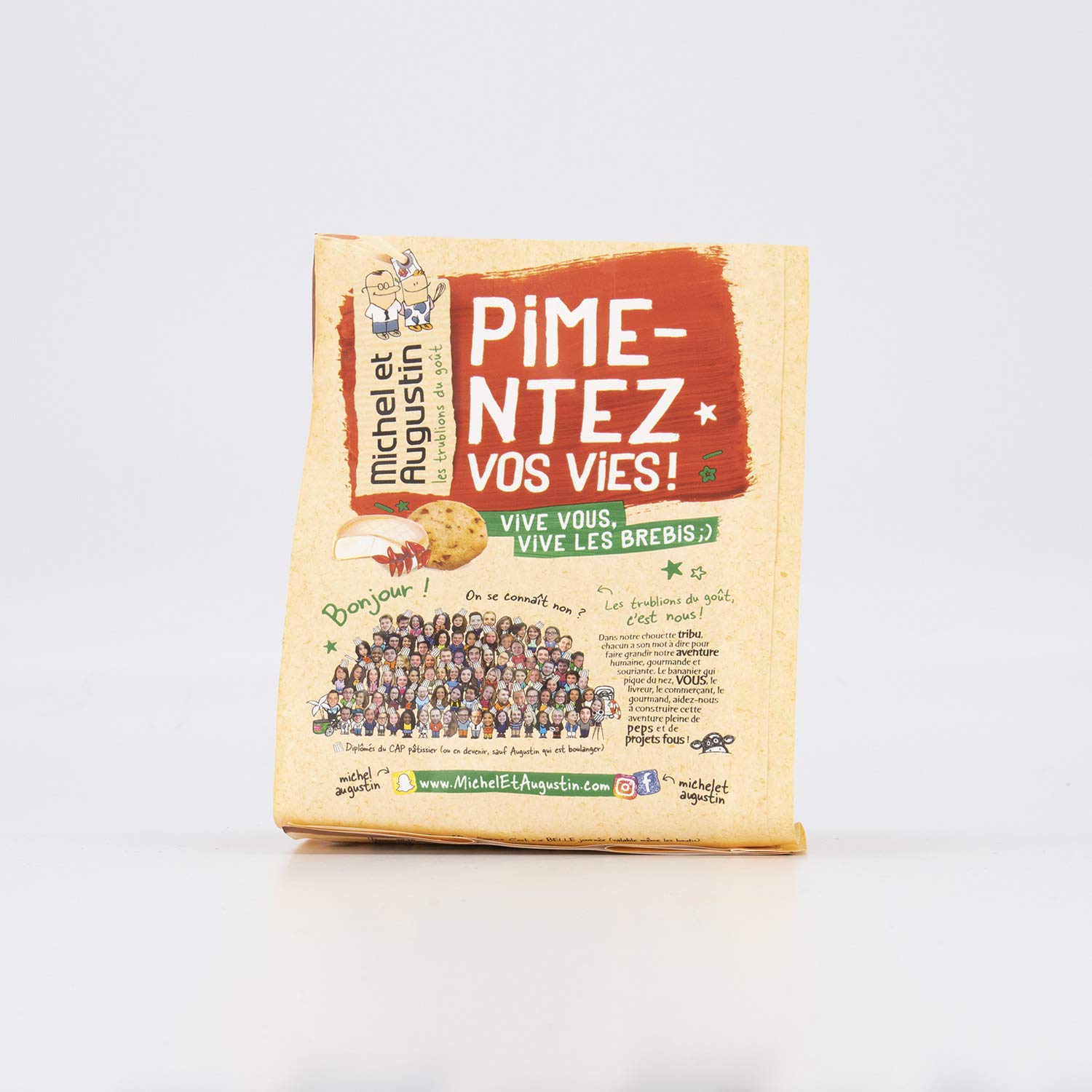 Michel et Augustin Ossau Iraty and Chili d'Espelette - Juego de 6 unidades de 100 g
