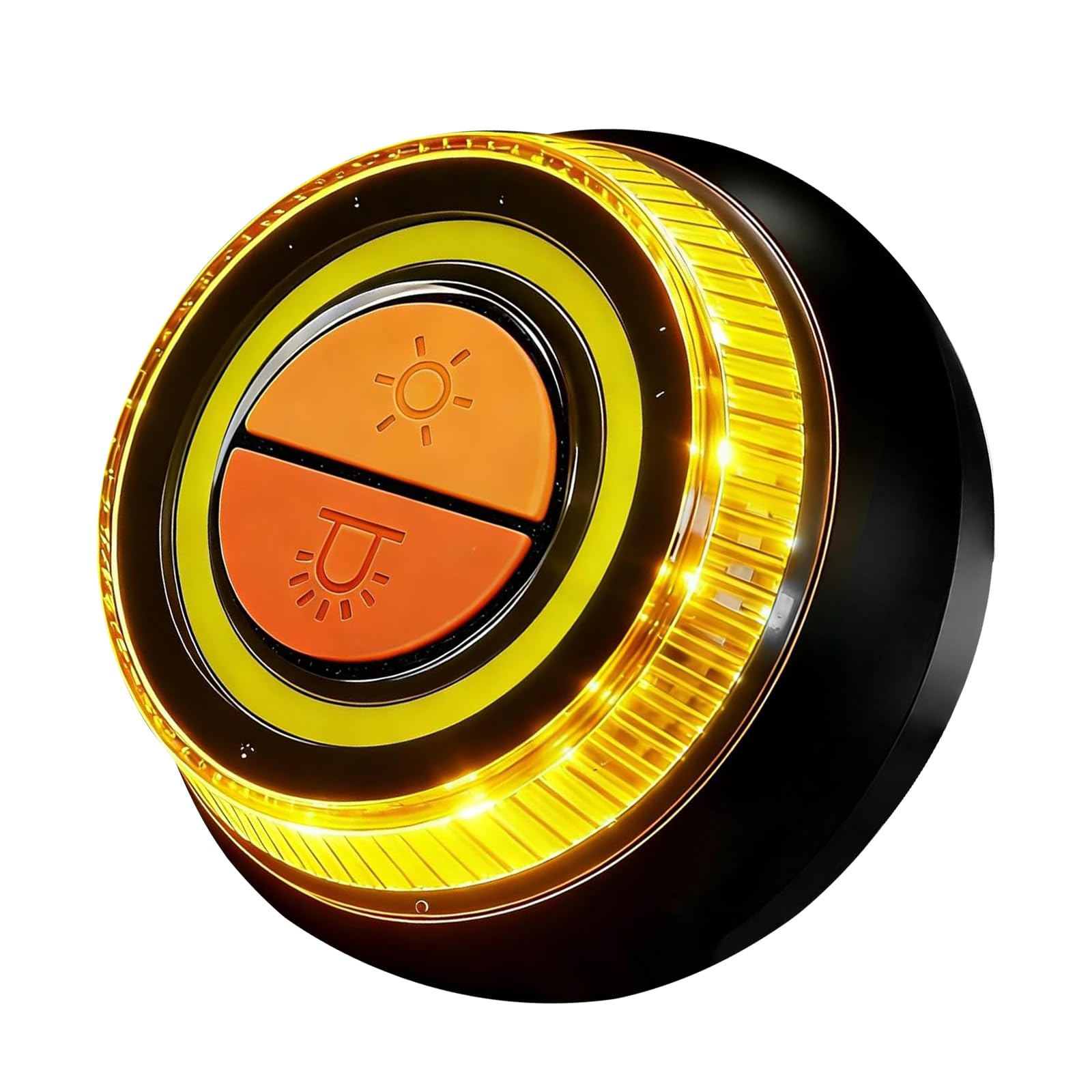 Baliza V16 Homologada, Luz de Emergencia V16 Homologada, Señal V-16 para Coches, luz de Advertencia LED 360°, Resistente al agua IP65 de Base Imantada