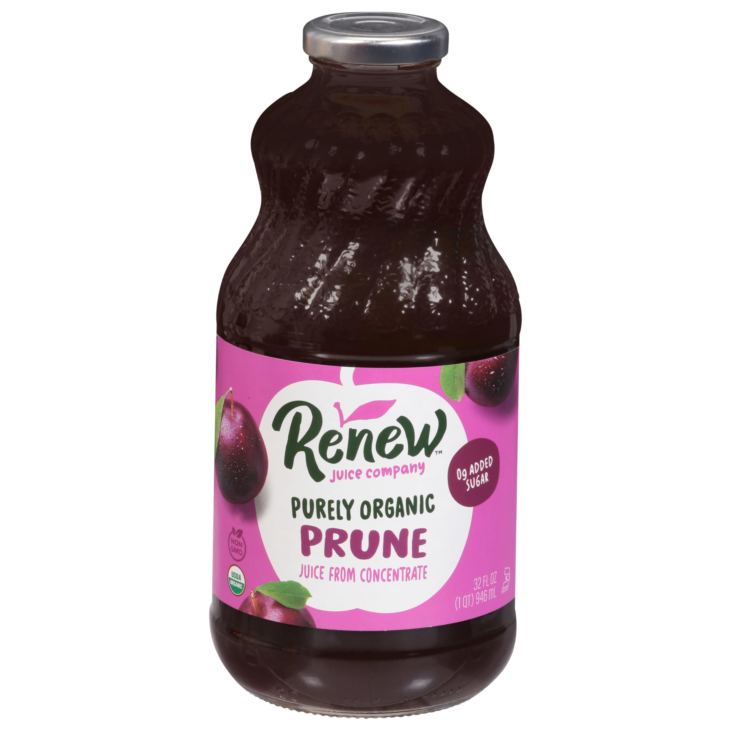 Renew Juice Company, Organic Prune Juice, 32 Fl Oz