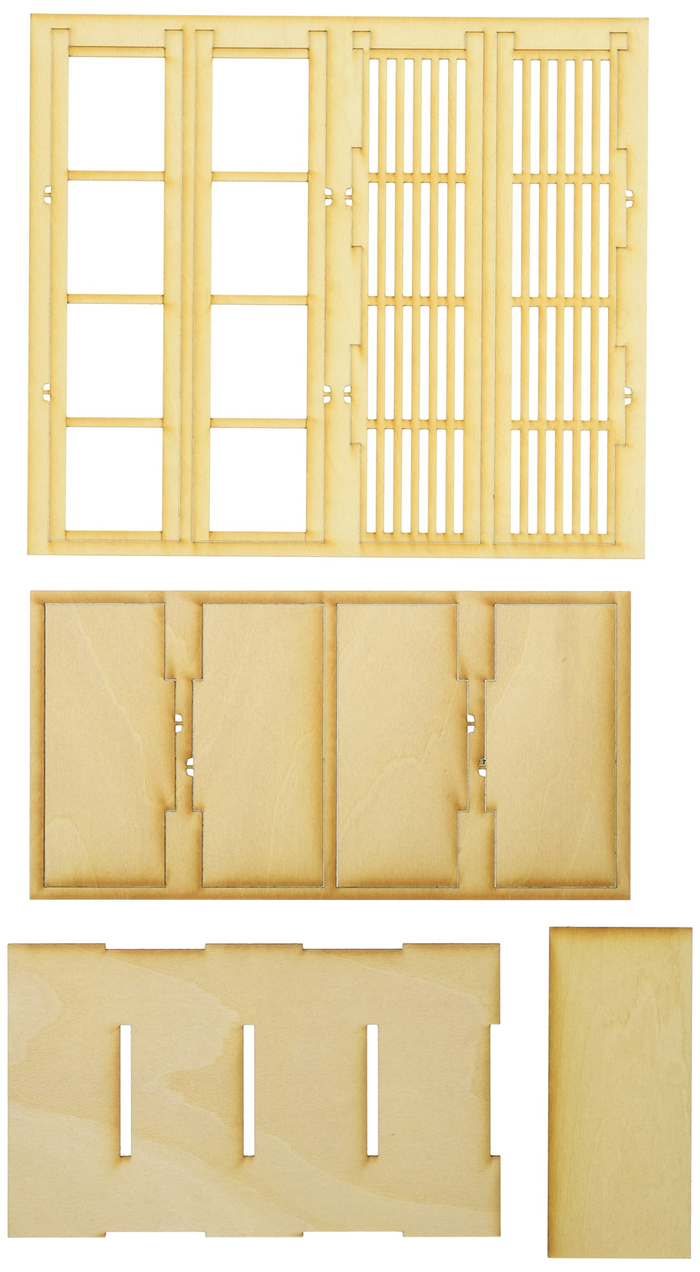 (未使用･未開封品)　コバアニ模型工房 1/12 和の造作シリーズ 和モダン 飾りだな 組み立てキット WZ-018 p706p5g Amazon | Cobaanii mokei工房 コバアニ模型工房 1/12 和の造作