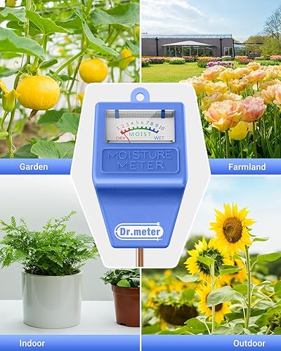 Miniatura 7 de Medidor de humedad del suelo para plantas sensor de humedad de higrómetro de sonda larga Dr.meter para plantas de interior, exterior, jardín,