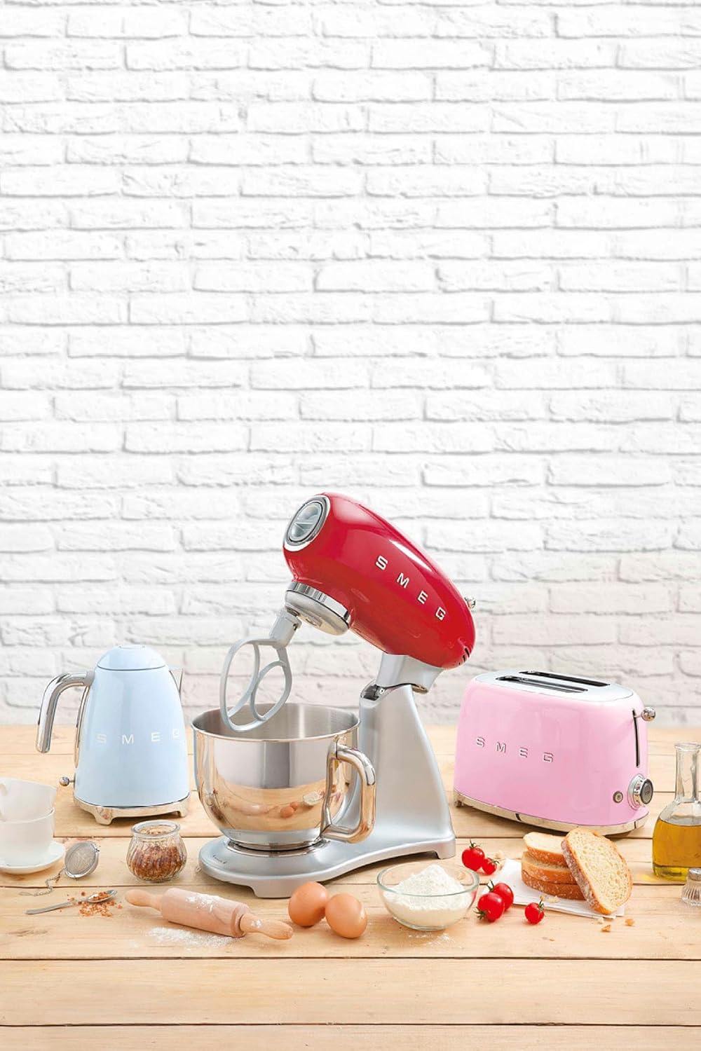 Smeg 50's Retro Stand Mixer (Red)