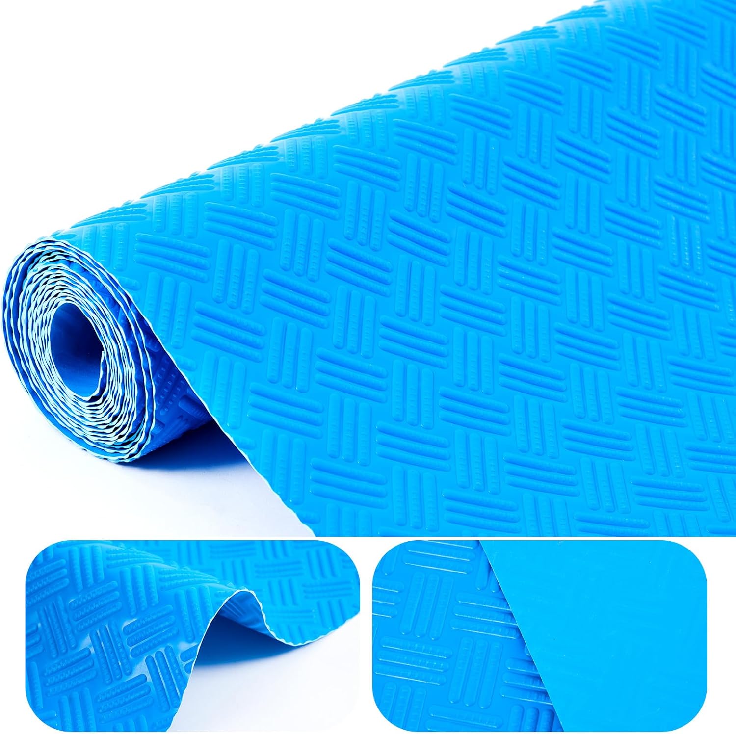 eBoot Swimming Pool Mat 1.3 x 10 ft Large Protective Pool Pad with Non Slip Texture Anti Slip Wet Area Floor Deck Mat for Outdoor Indooor Bathroom Garage Restaurant Kitchen Sauna Spa Basement