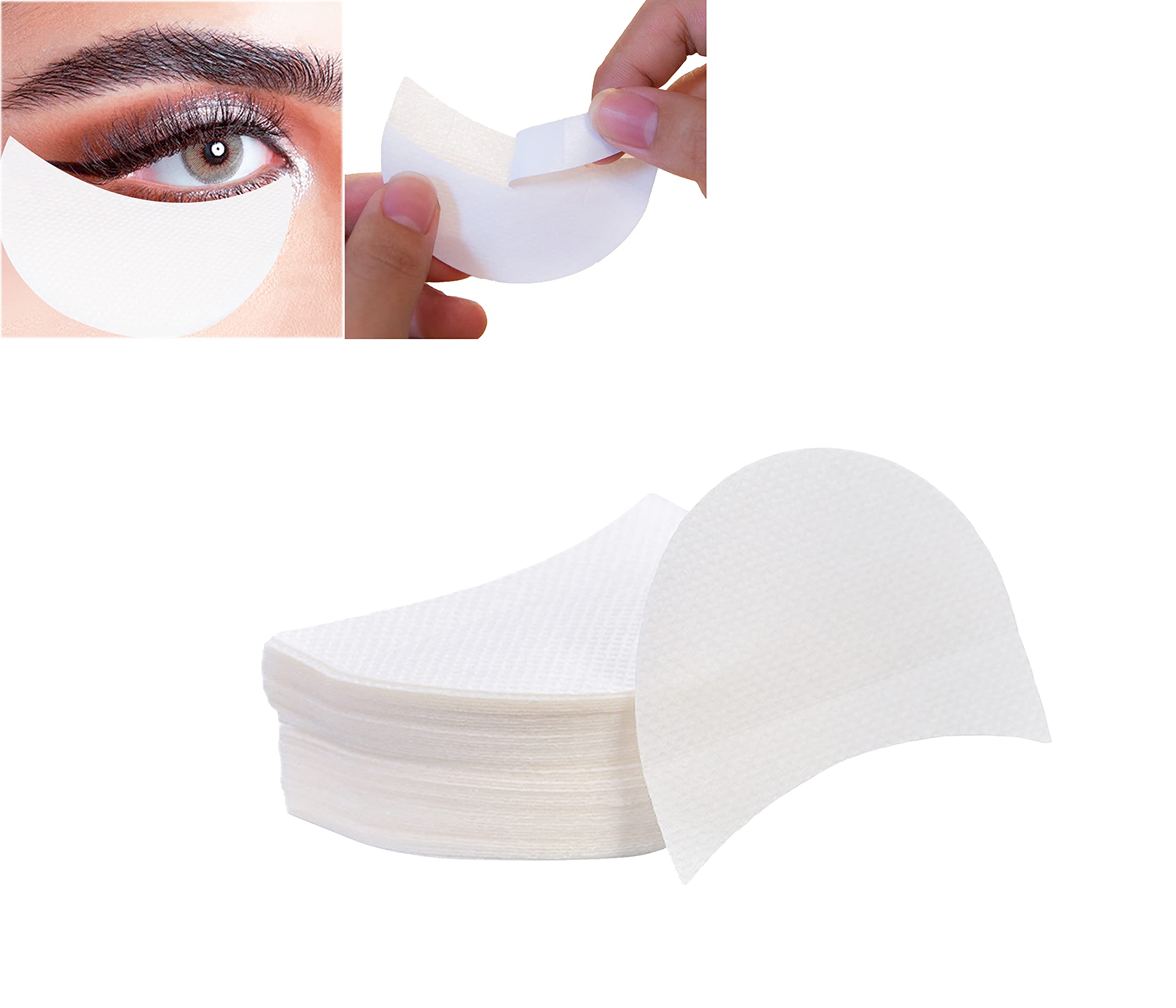 200 plantillas de sombra de ojos, plantillas de maquillaje rápido, almohadillas de maquillaje de ojos para maquillaje de ojos, pestañas, sombra de ojos, extensiones de pestañas, maquillaje de
