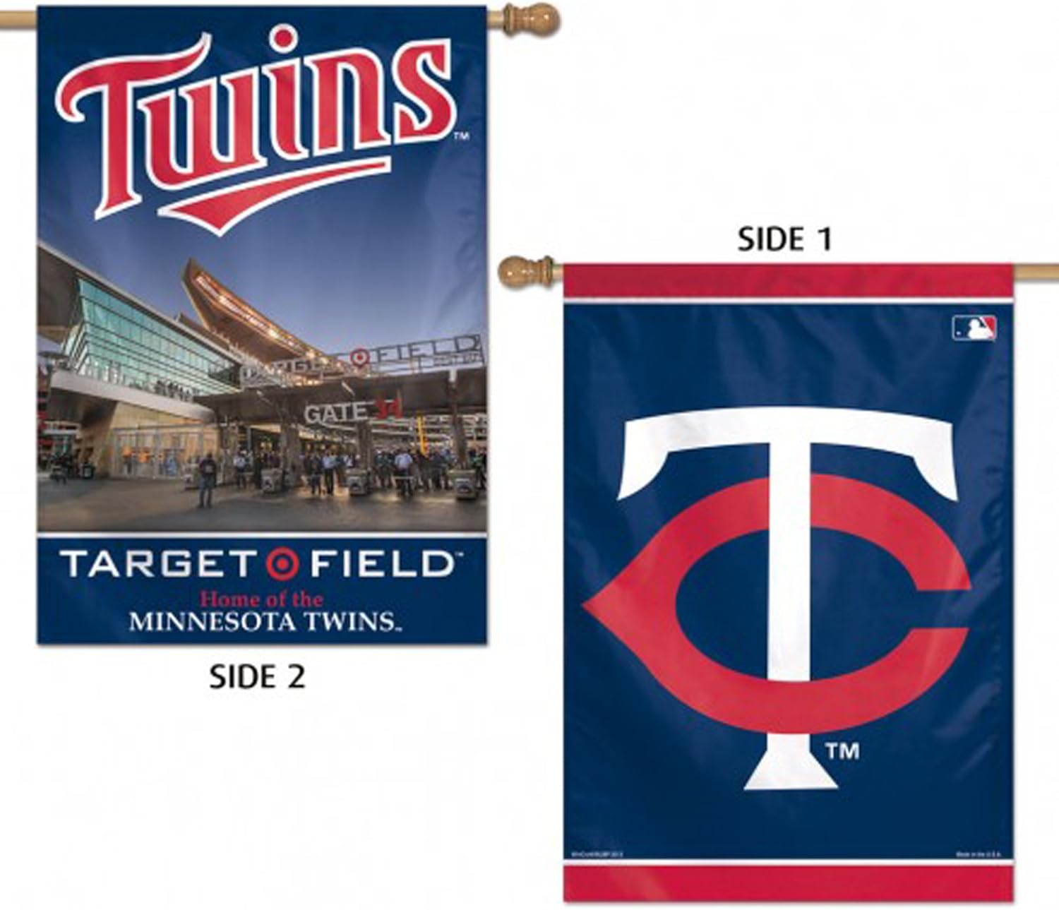 Wincraft MLB 2 Sided Vertical Flag