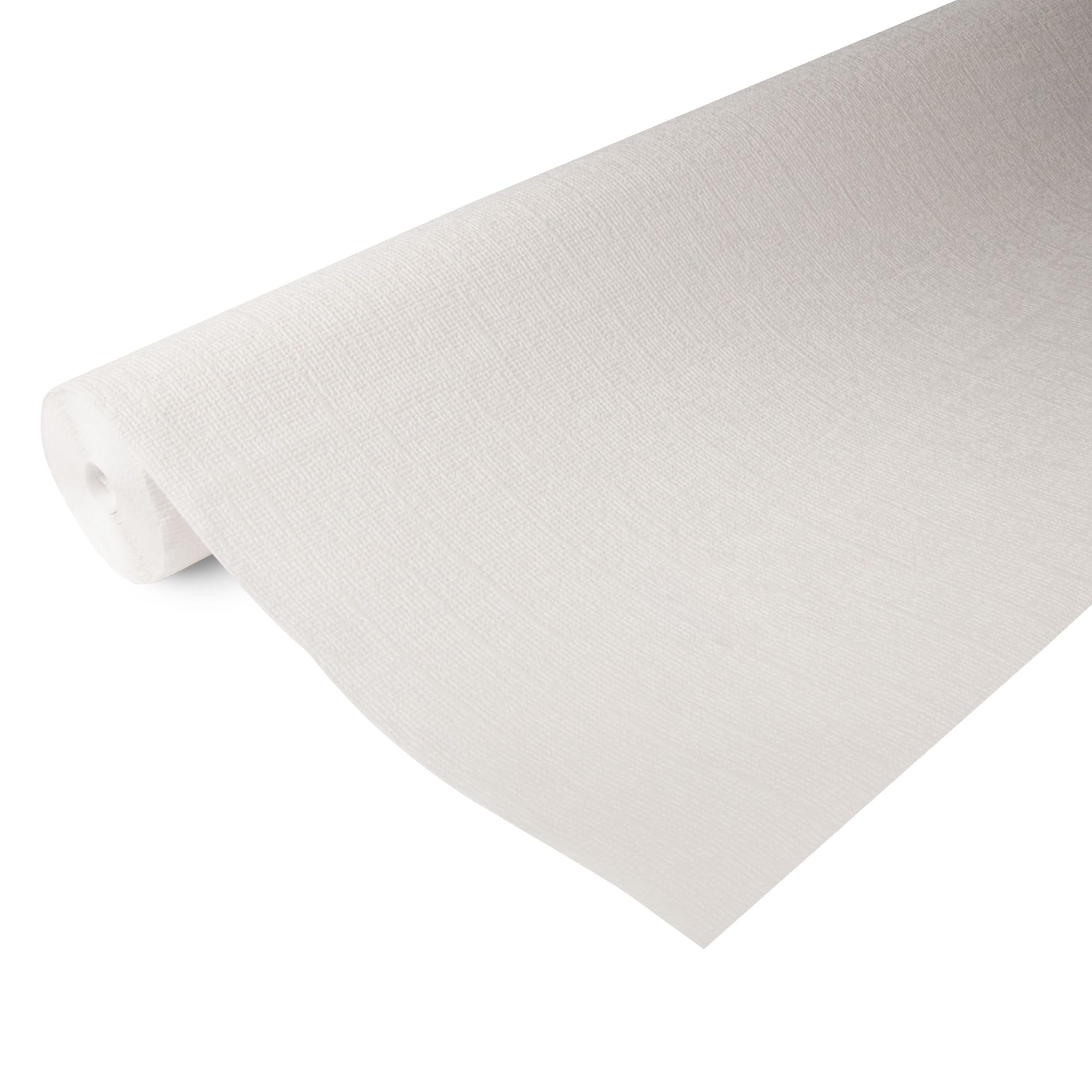 Papier peint intissé double largeur Effet Rugueux 1005 x 106cm Blanc
