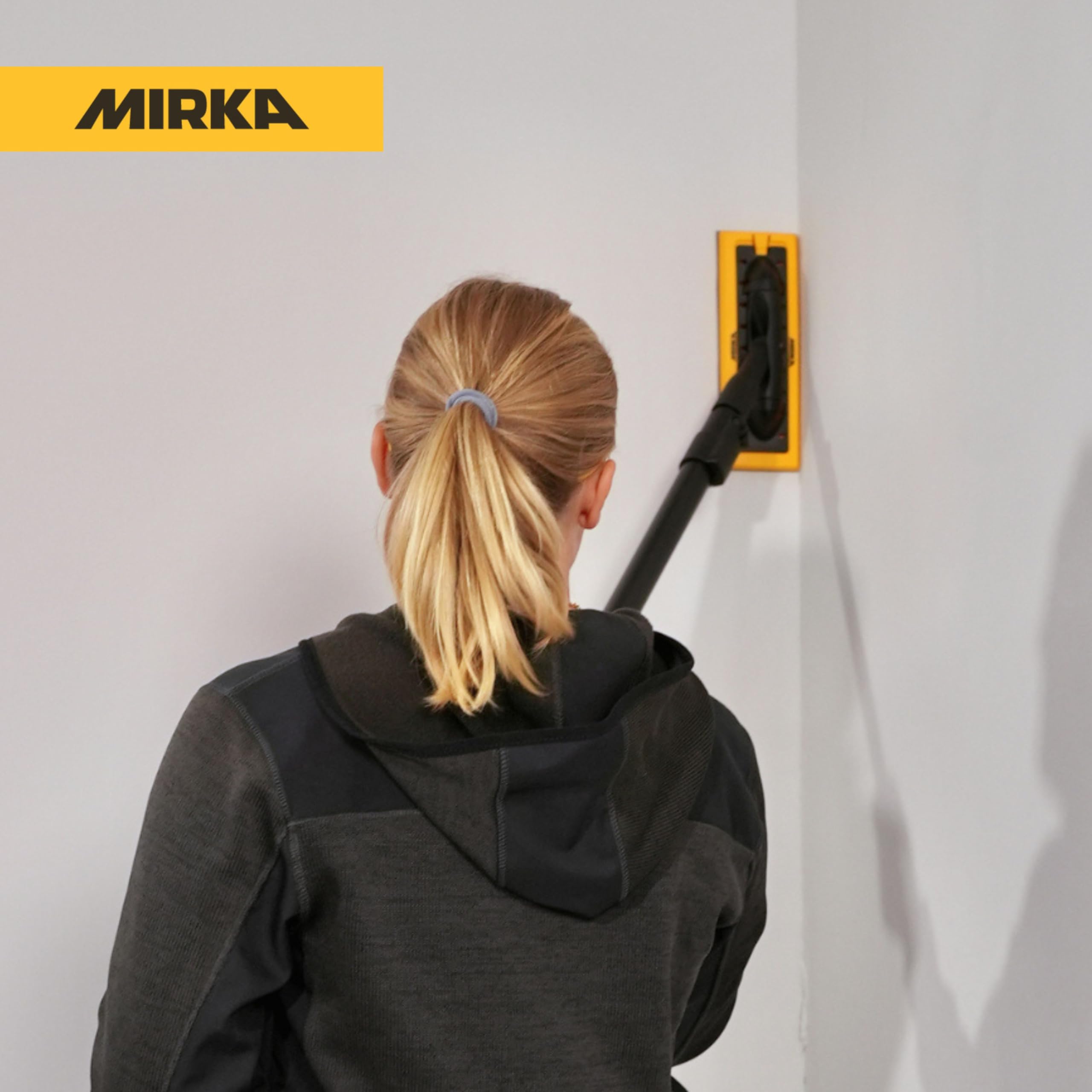 Mirka Asta telescopica regolabile 1,1 m - 1,8 m/Per levigatrice manuale DecoSander/Per la finitura liscia di pareti e soffitti, cartongesso, lavori di dettaglio / 8393000001