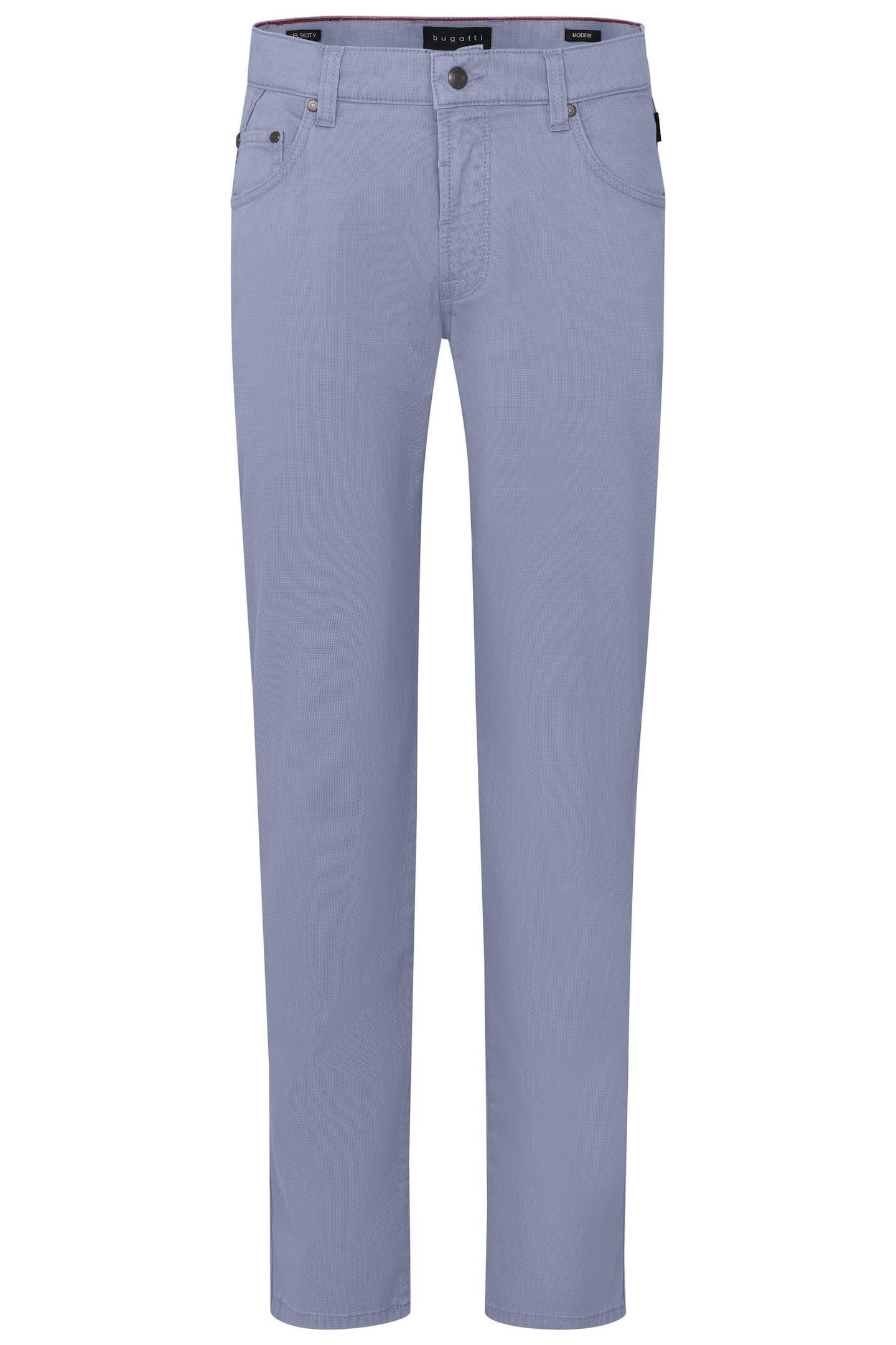 Bugatti Men's 350-Blue Trousers Modern Elegant, 32 W/30 L