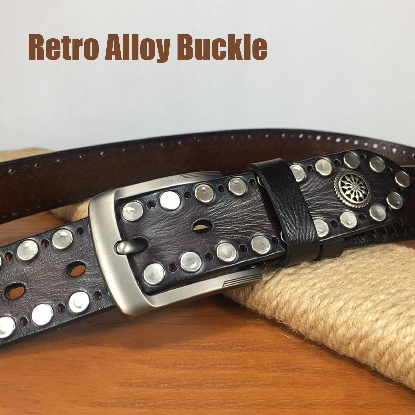 Amazon.co.jp: ベルト メンズ，スタッズベルト、ジーンズ、パンツ