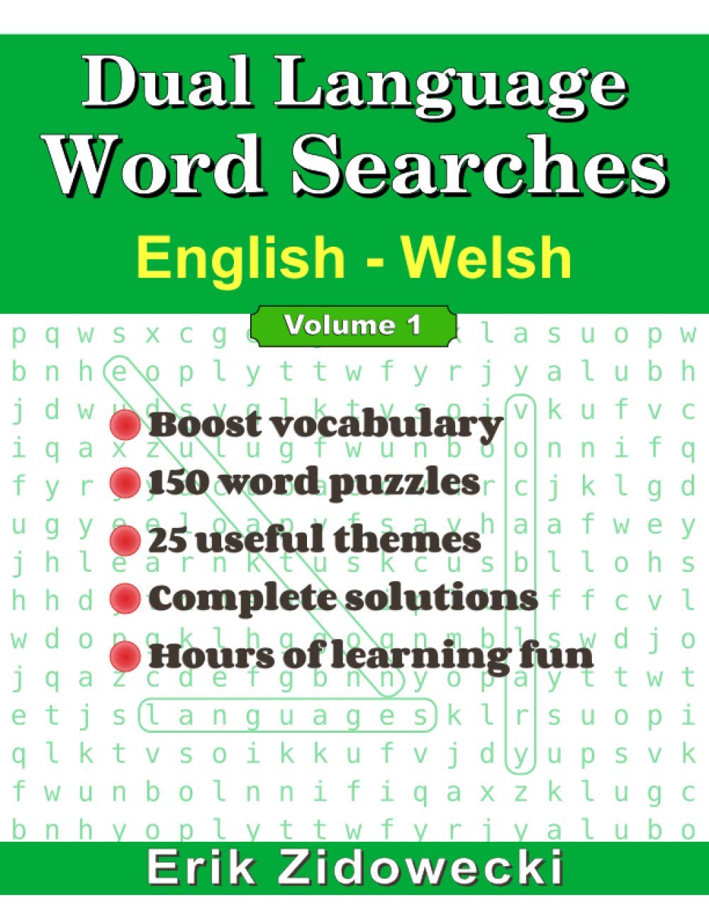 Dual Language Word Searches - English - Welsh - Volume 1
