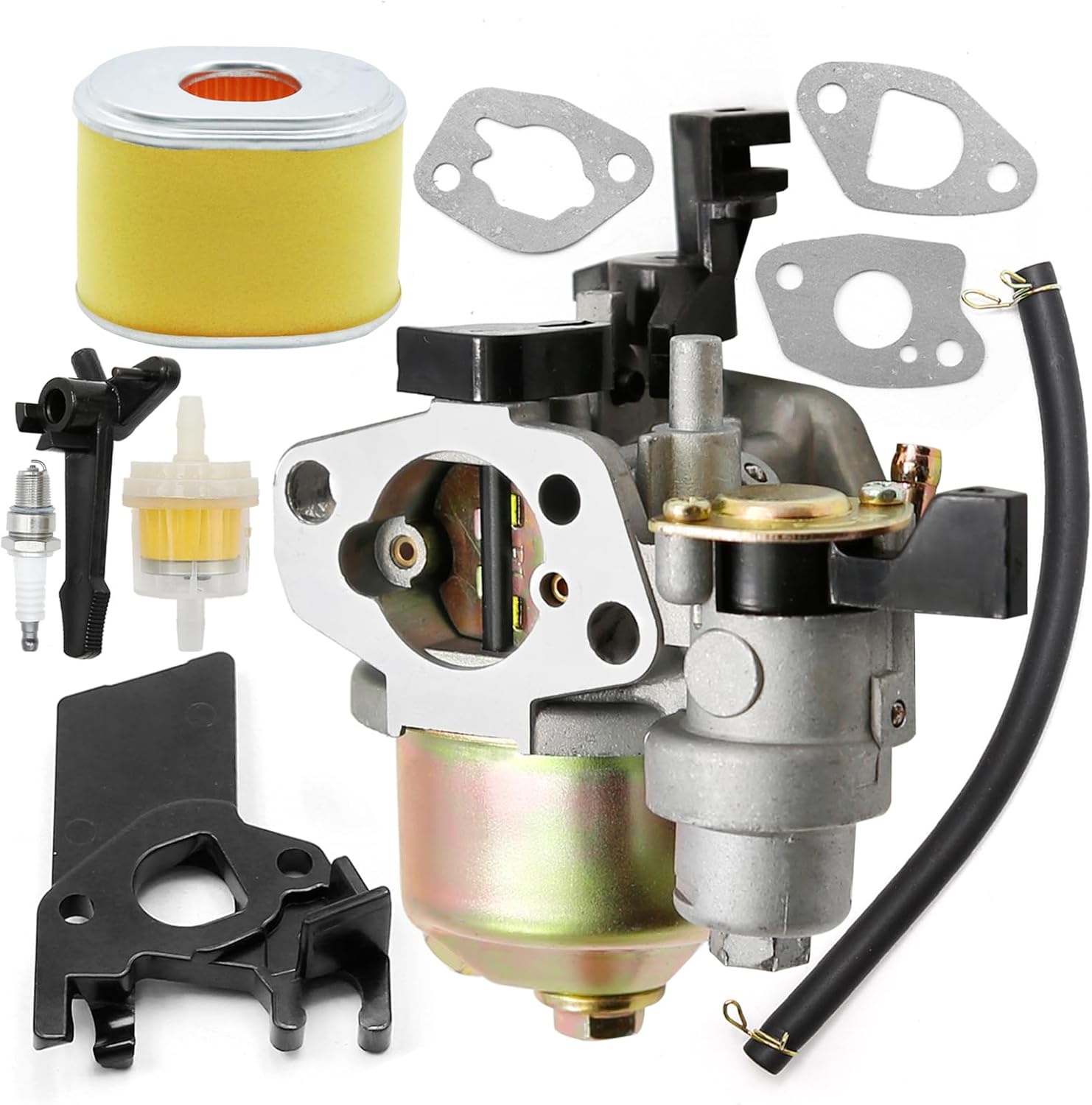 Carburetor Kit for Westinghouse WPX3200 212CC 3200PSI 2.5GPM Pressure Washer, with Air Filter & Fuel Filter, Fix Hard Start Issues