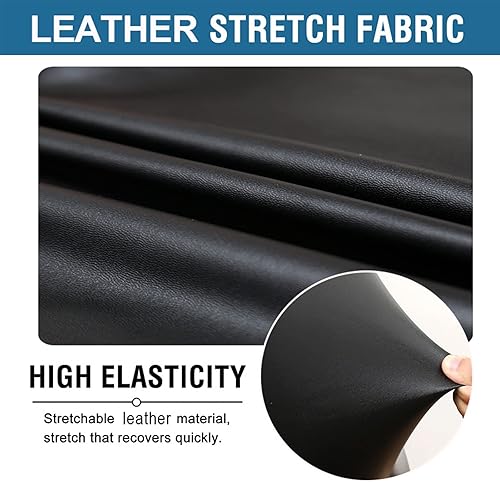 Miniatura 5 de Shukii Funda impermeable para silla de oficina de piel sintética, fundas de asiento de computadora, funda elástica giratoria con parte inferior