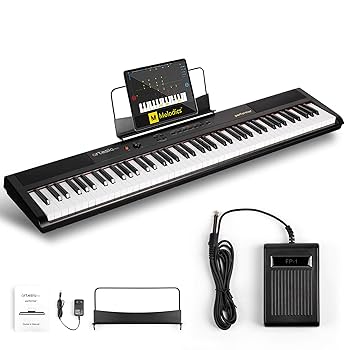REVERB|stereo【88鍵|artesia|perfomer】 Amazon.com: Artesia Portable 88 Key Weighted Keyboard Piano