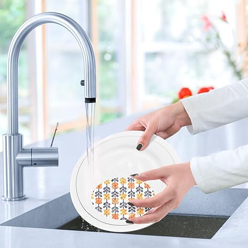 Vista 41 de Esponjas de cocina para lavar platos, esponjas de cocina para el hogar, esponja absorbente reutilizable abstracta cepillo trazo Trazo de pincel