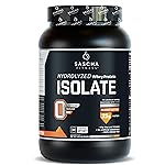 SASCHA FITNESS Hydrolyzed Whey Protein Isolate,100% Grass-Fed (2.3 Pounds, Peanut Butter)