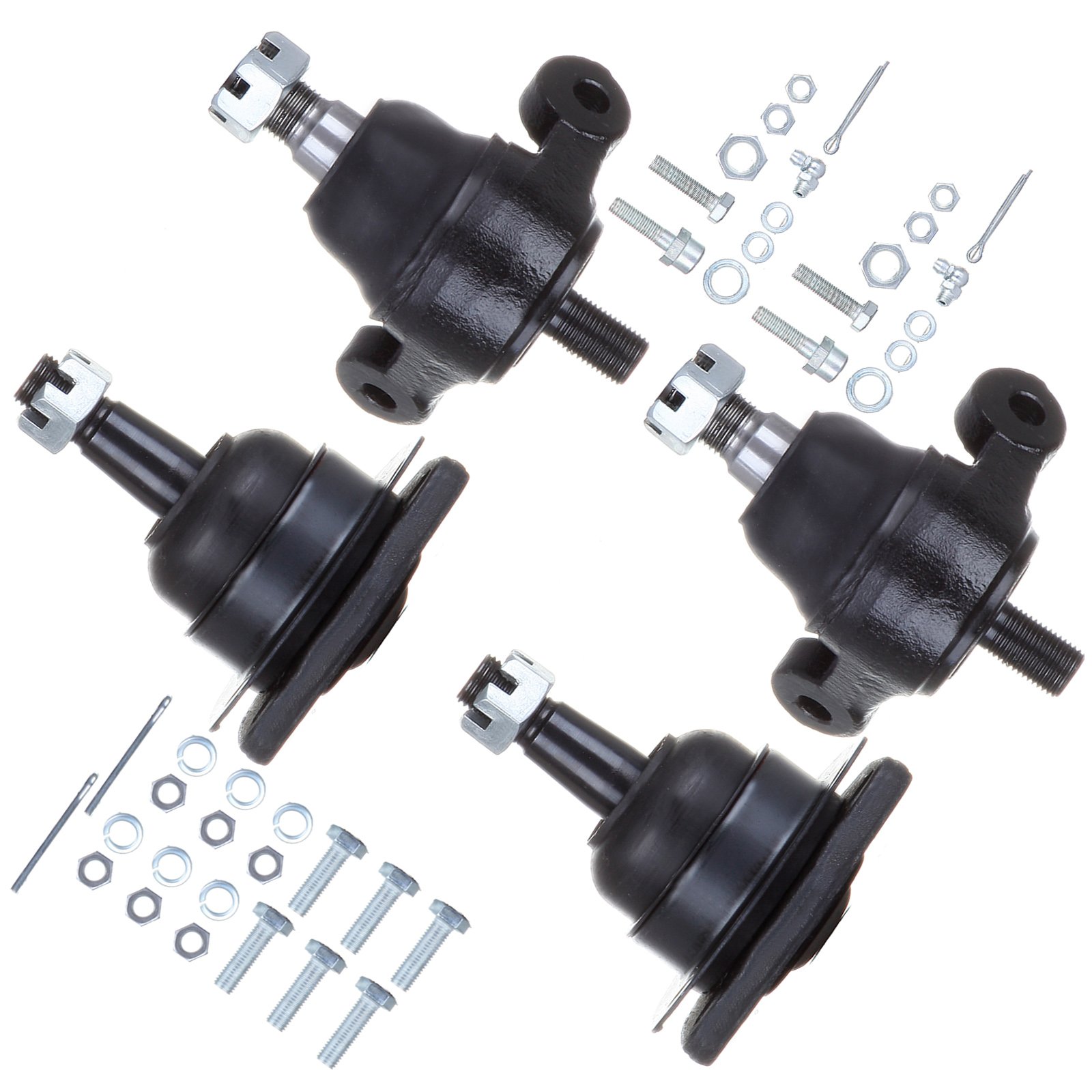 Buy TUPARTS 4Piece Lower Ball Joints Upper Ball Joints Suspension