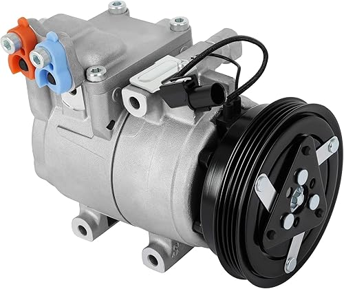 cciyu Compresor de aire acondicionado 2001-2006 apto para Hyundai Elantra 2.0L 2005-2009 apto para bomba de CA Hyundai Tucson 2.0L CO 10926C
