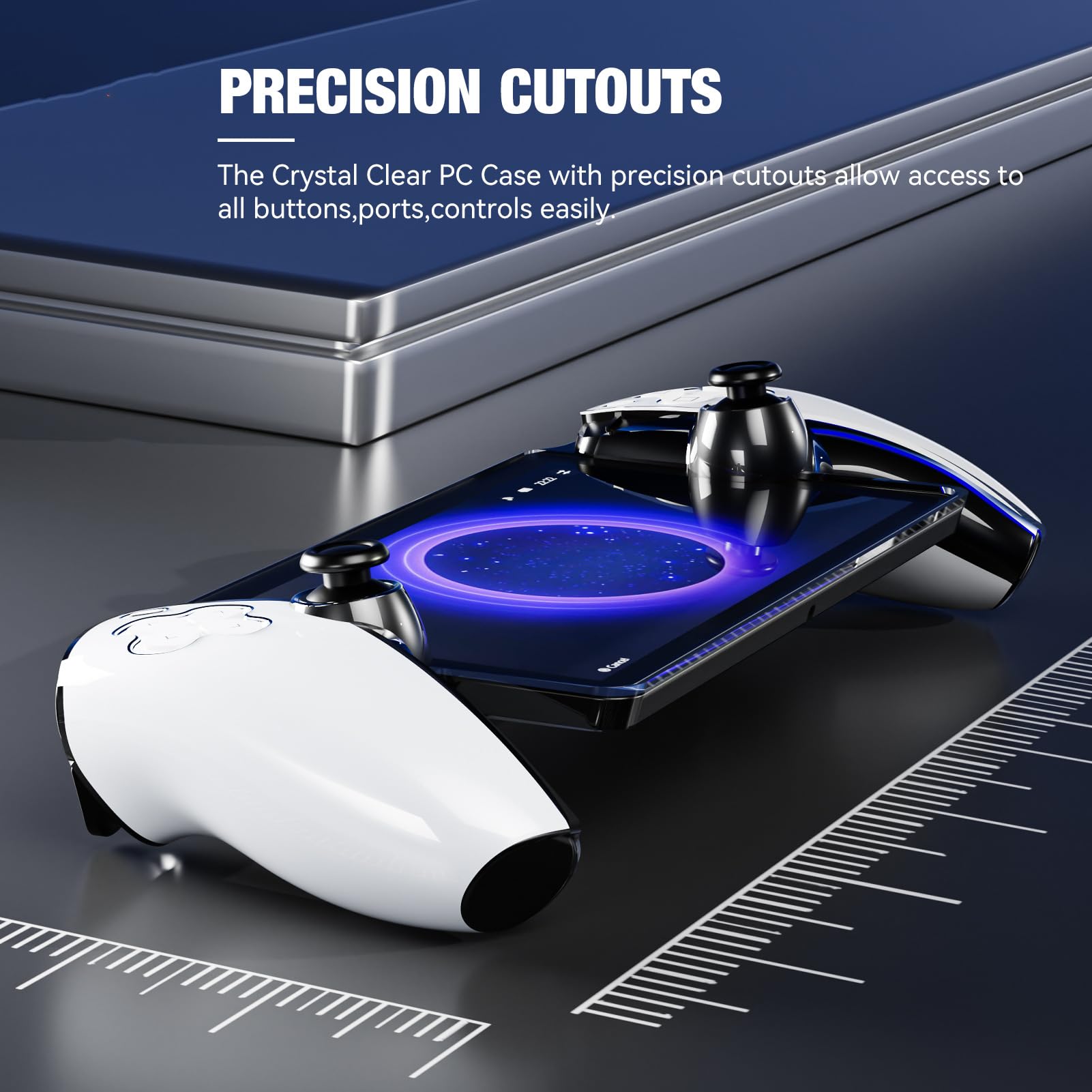 Coque de protection pour PlayStation Portal, coque de protection transparente pour console de jeu Portal Anti-chute Coque de protection