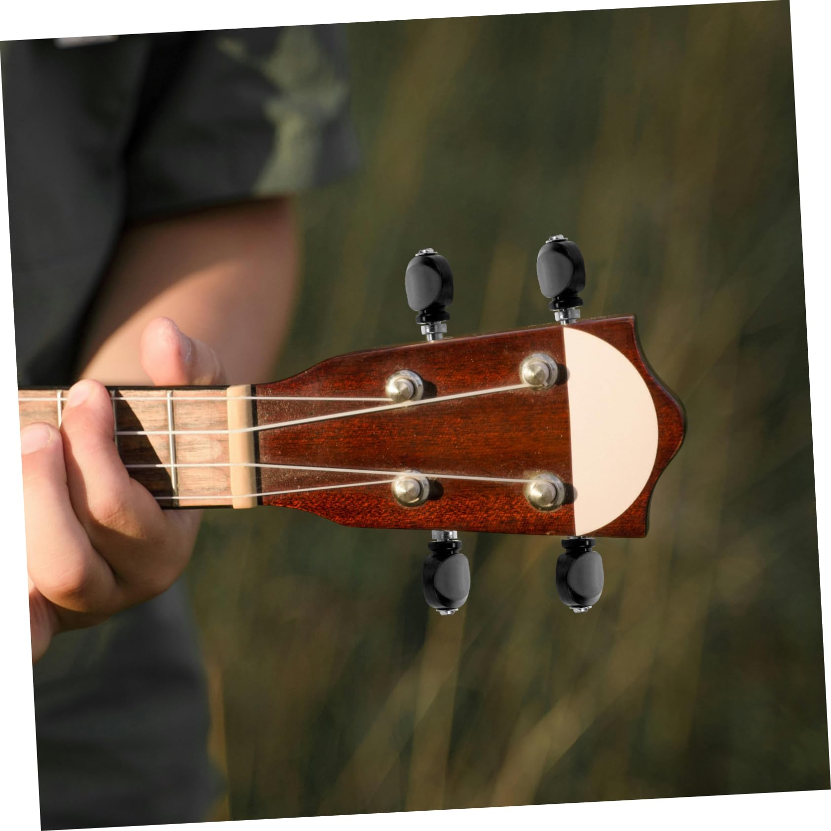 BESTonZON 16pezzi Piroli Per Ukulele Facile e Preciso Per Strumenti Musicali Accessori Per Ukulele Soprano e Principianti