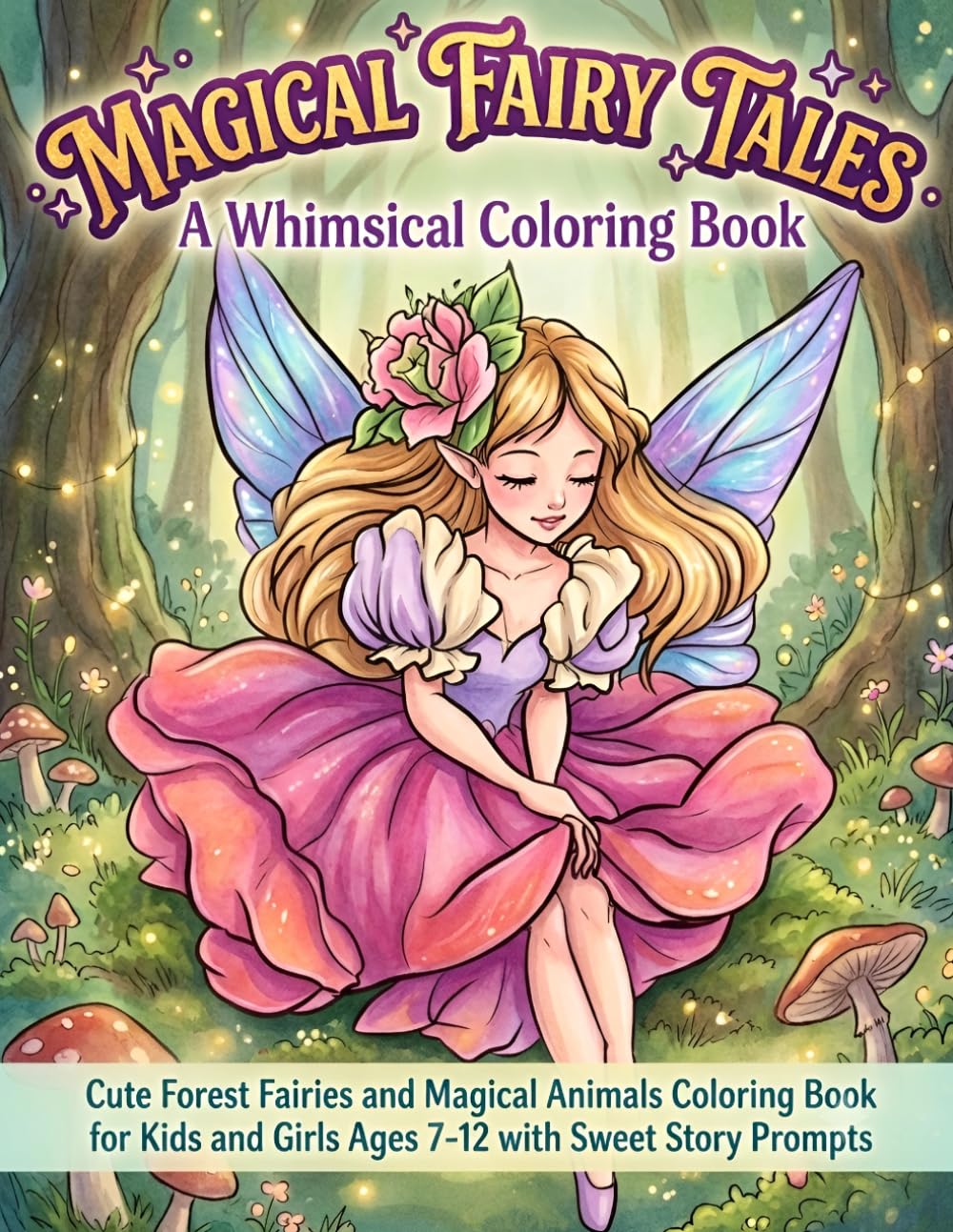 MAGICAL FAIRY TALES: A Whimsical Coloring Book