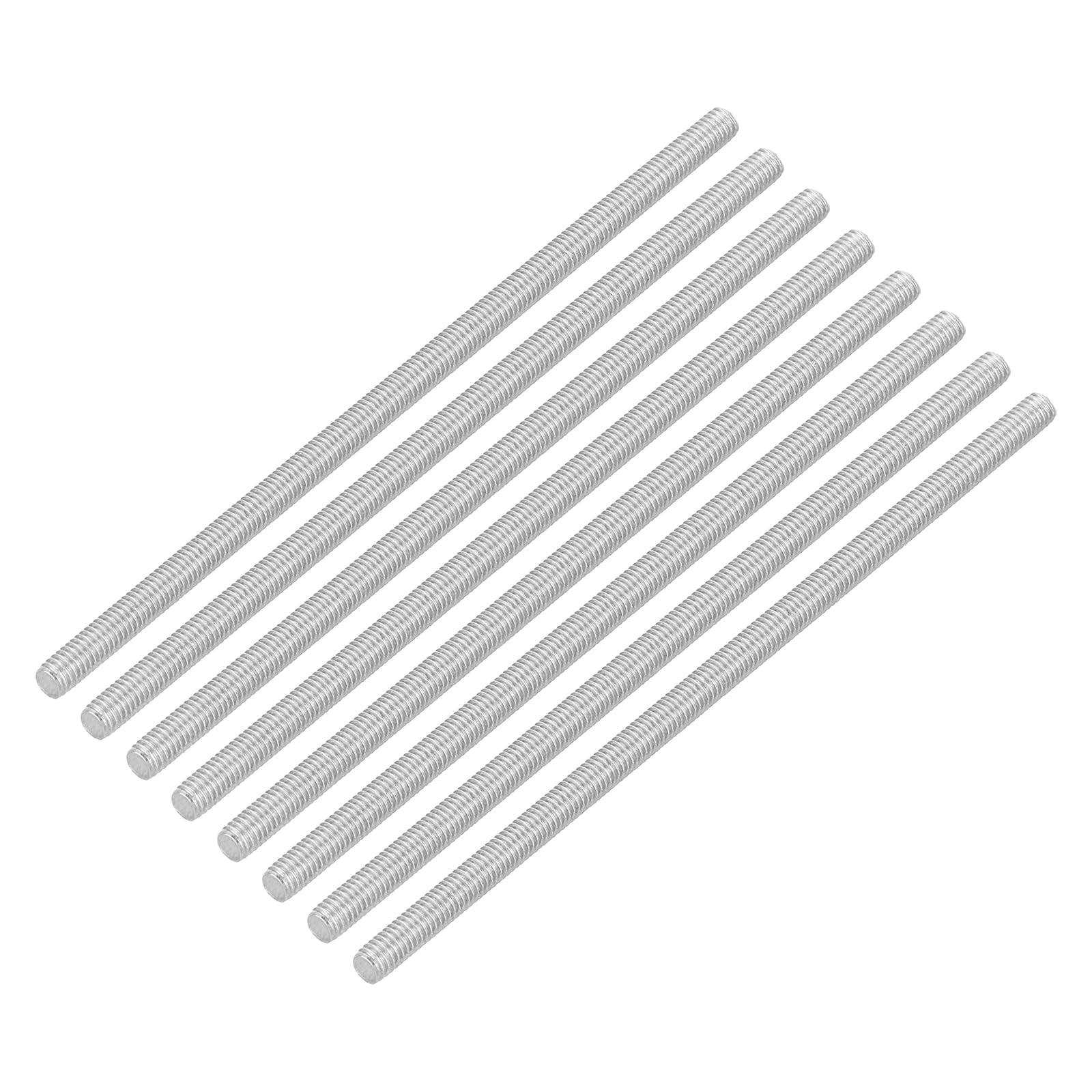 QUARKZMAN 8pz Asta Filettata Intera, M4 x 75mm Acciaio Inossidabile 304 QUARKZMAN 8pz Asta Filettata Intera, M4 x 75mm Acciaio Inossidabile 304