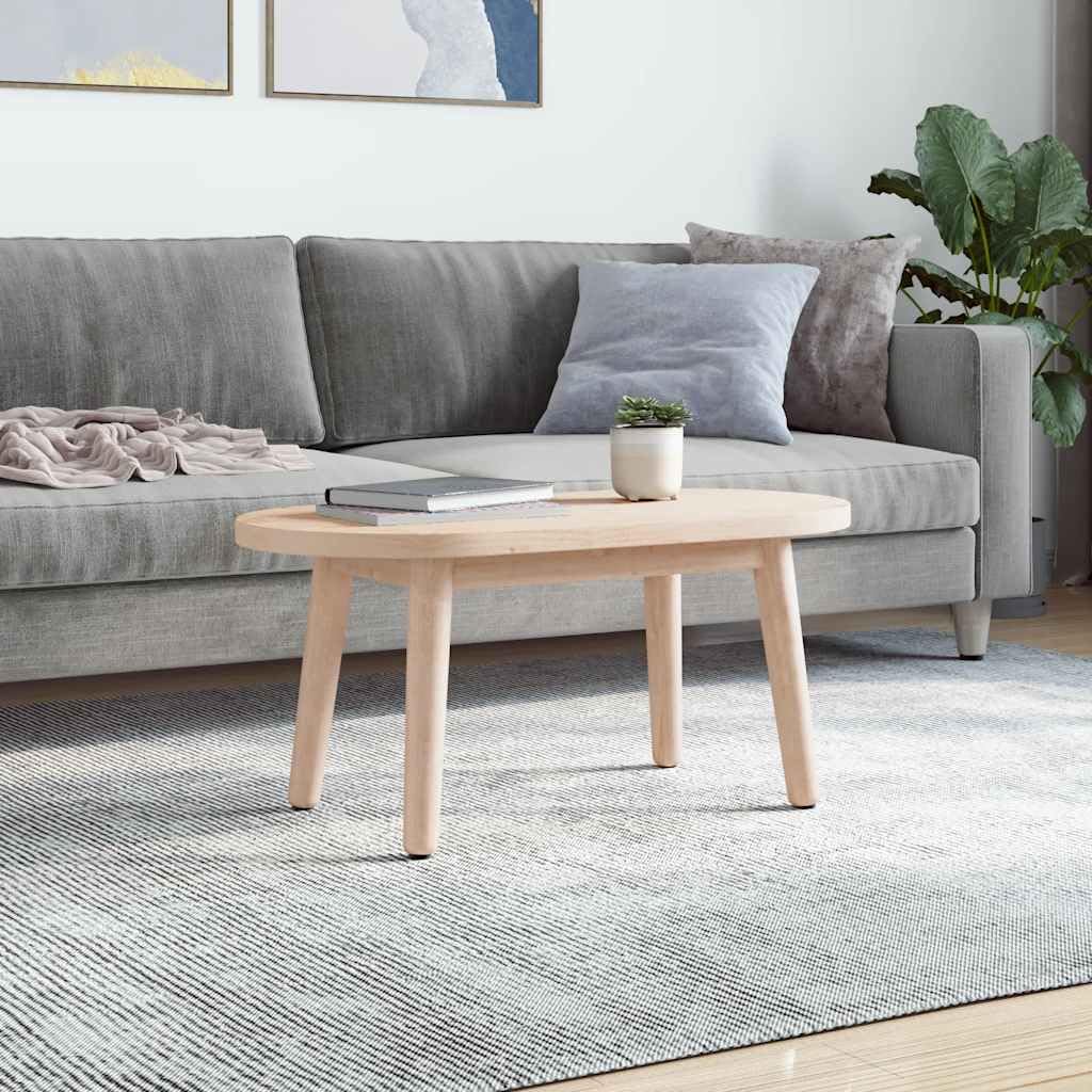 Genérico Tablero de Mesa Ovalado de Madera Maciza de Pino 80x40x2,5 cm,Mobiliario,Accesorios para mesas,Tableros para mesas,824350