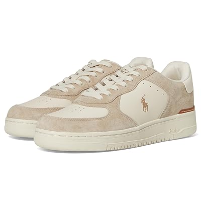 Polo Ralph Lauren Masters Court Leather Suede Sneakers Men