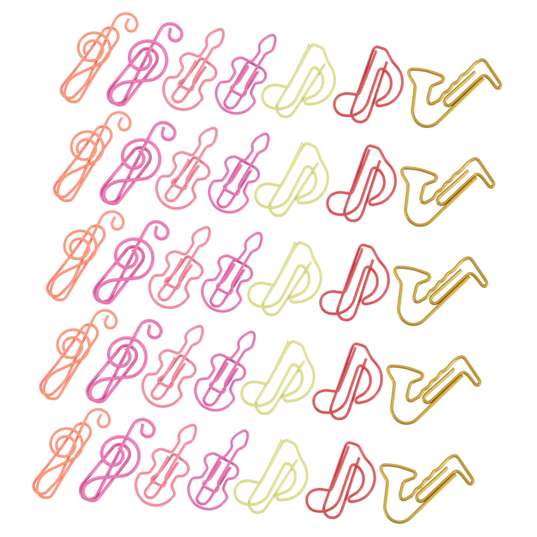 SHINEOFI 300piezas Clips De De Metal Clips Para Papelería Marcadores De Partituras Sostenedores De y Diseño y Original Para y