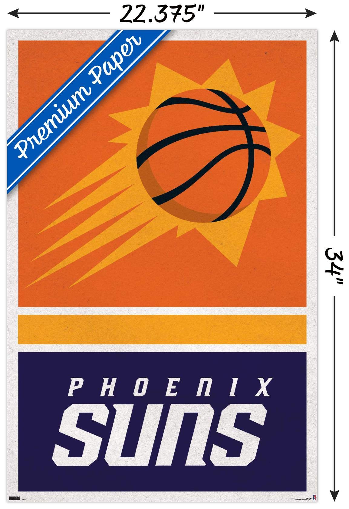 Amazon.co.jp: Trends International NBA フェニックス サンズ ロゴ 20