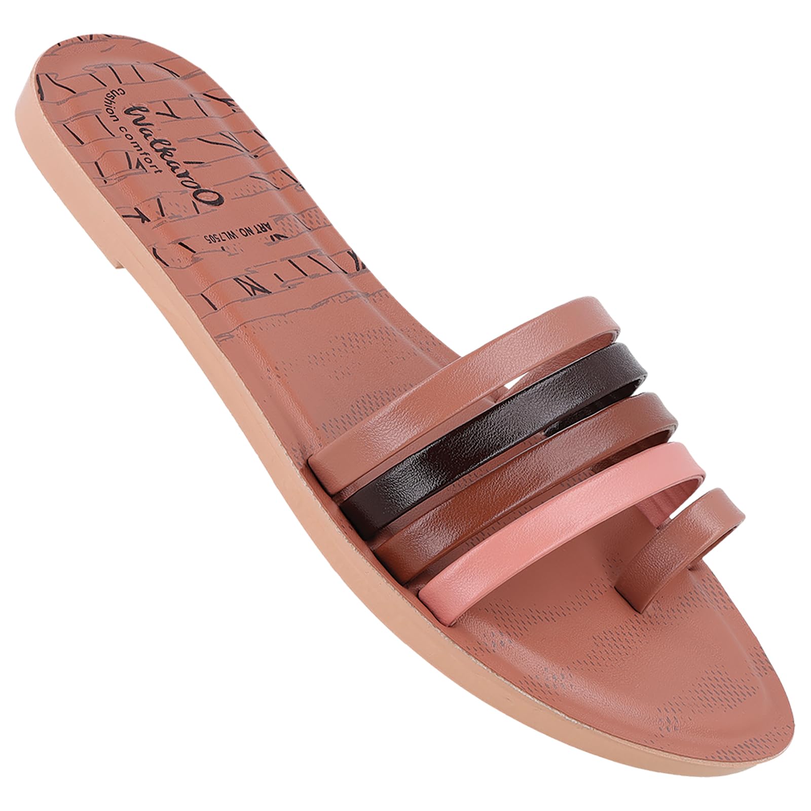 WALKAROO WL7505 Womens Fashion Sandals for Casual Wear and Regular use - Blush (B0CNH86Y72) Amazon Price History, Amazon Price Tracker
