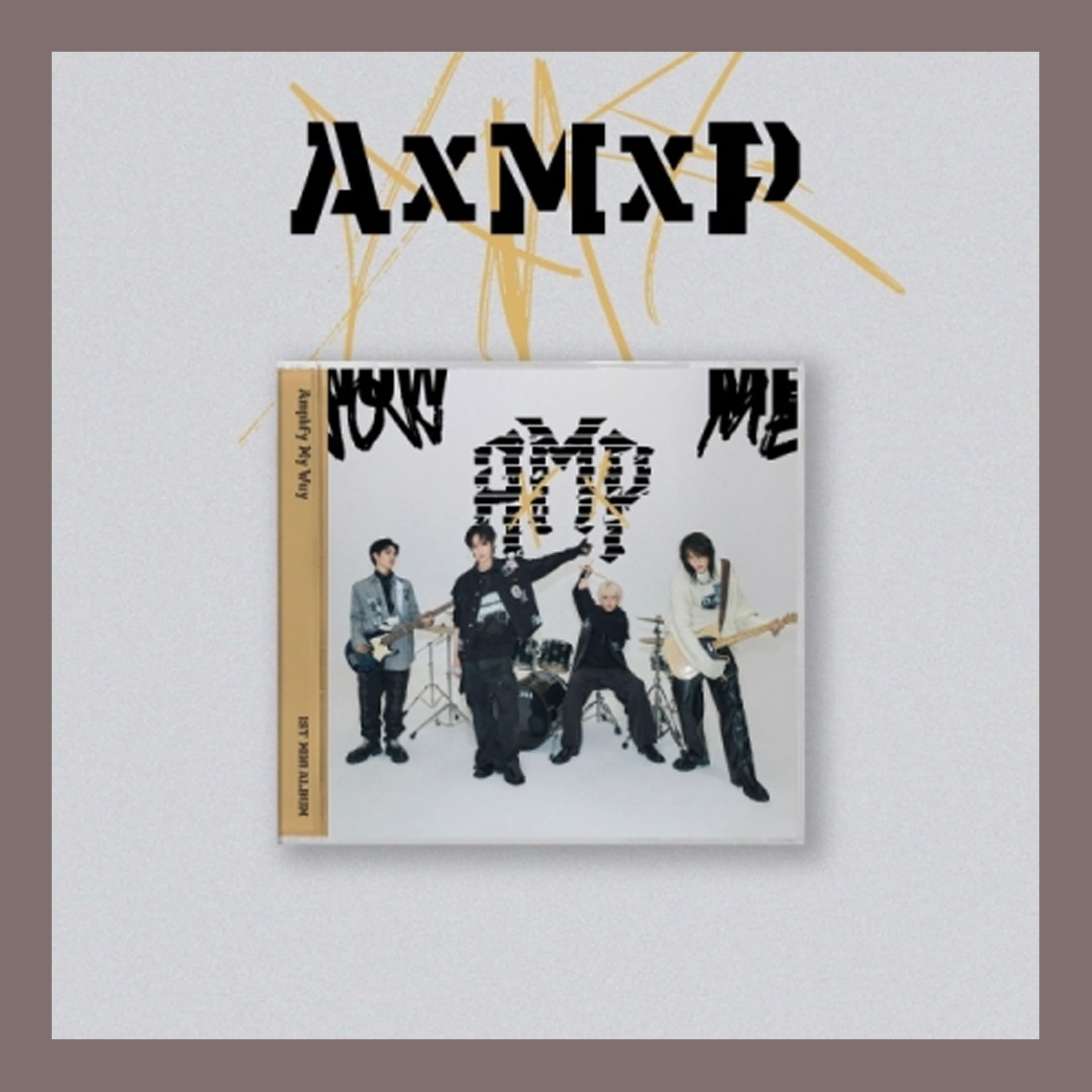 AxMxP Amplify My Way mini album à écouter et collectionner