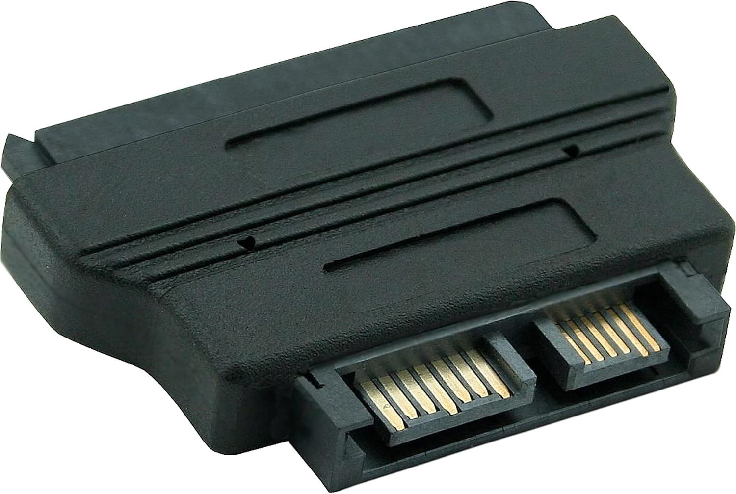 Адаптер InLine 29612 SATA, з 22-контактного штекера SATA (7+15) на 13-контактне гніздо Slimline SATA (7+6)