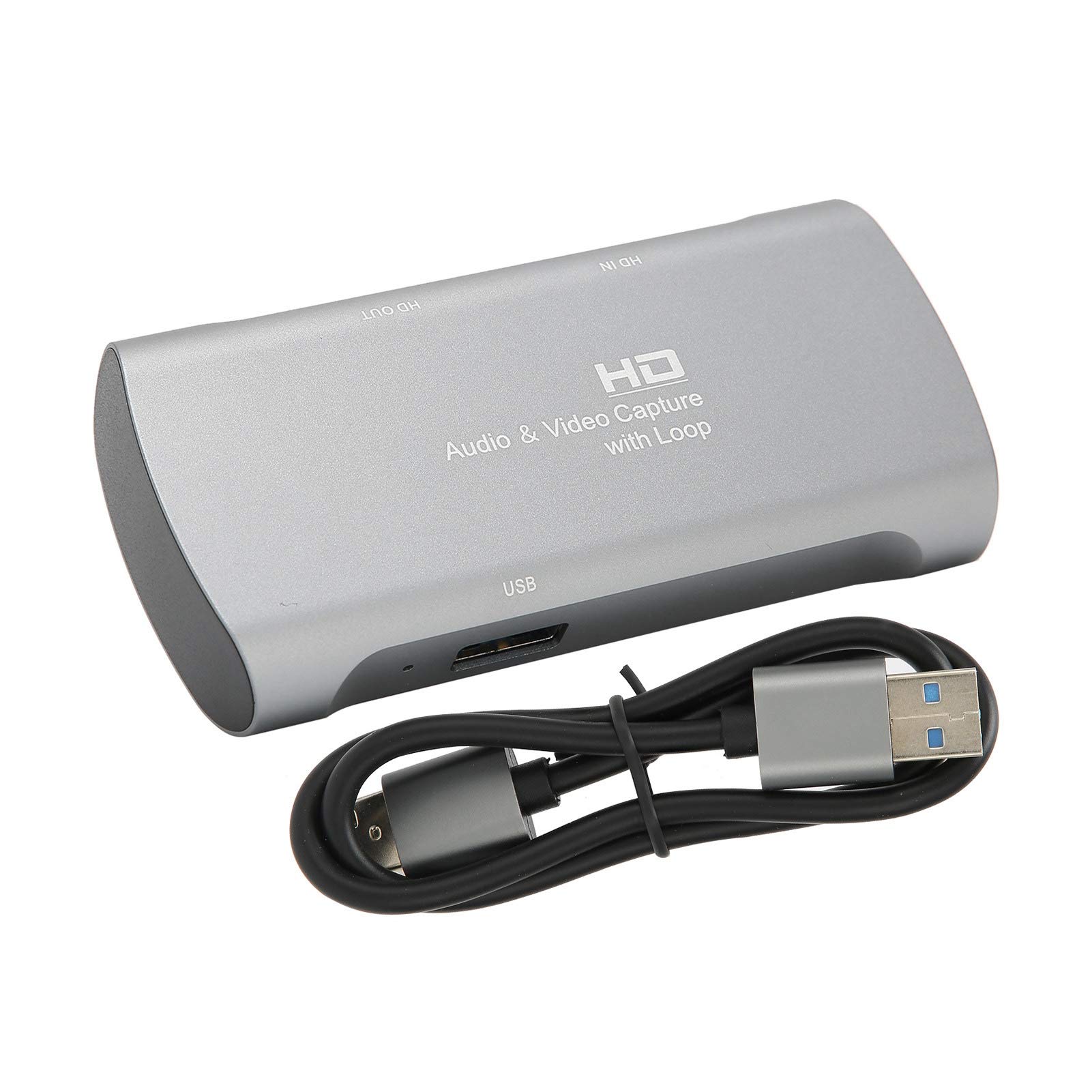 Carte D'acquisition Vidéo 4K, Adaptateur vers USB Premium pour L'enregistrement et la Diffusion Vidéo, 1 unité