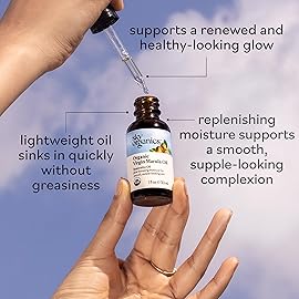 Sky Organics Organic Hemp Seed Oil for Face, 100% Pure & Cold-Pressed USDA Certified Organic to Nourish, Soothe, 8 fl. Oz.