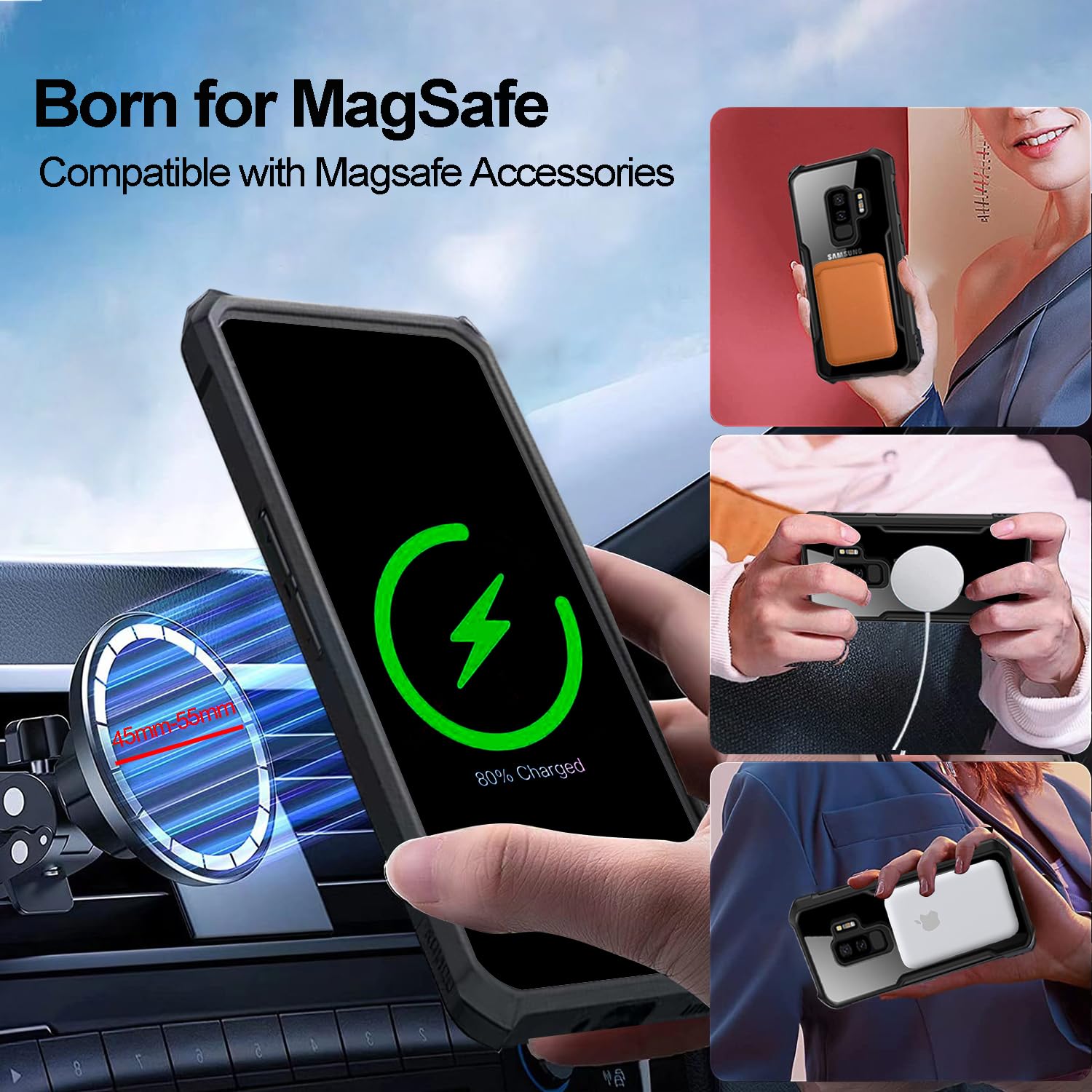 Amazon.com: SHBDZGS for Samsung Galaxy S9 Plus Case [Compatible