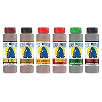 Vista 14 de Secret Aardvark Paquete variado de salsa picante – Escorpión rojo, ajo borracho y salsa picante habanero, bajo en carbohidratos, salsa picante