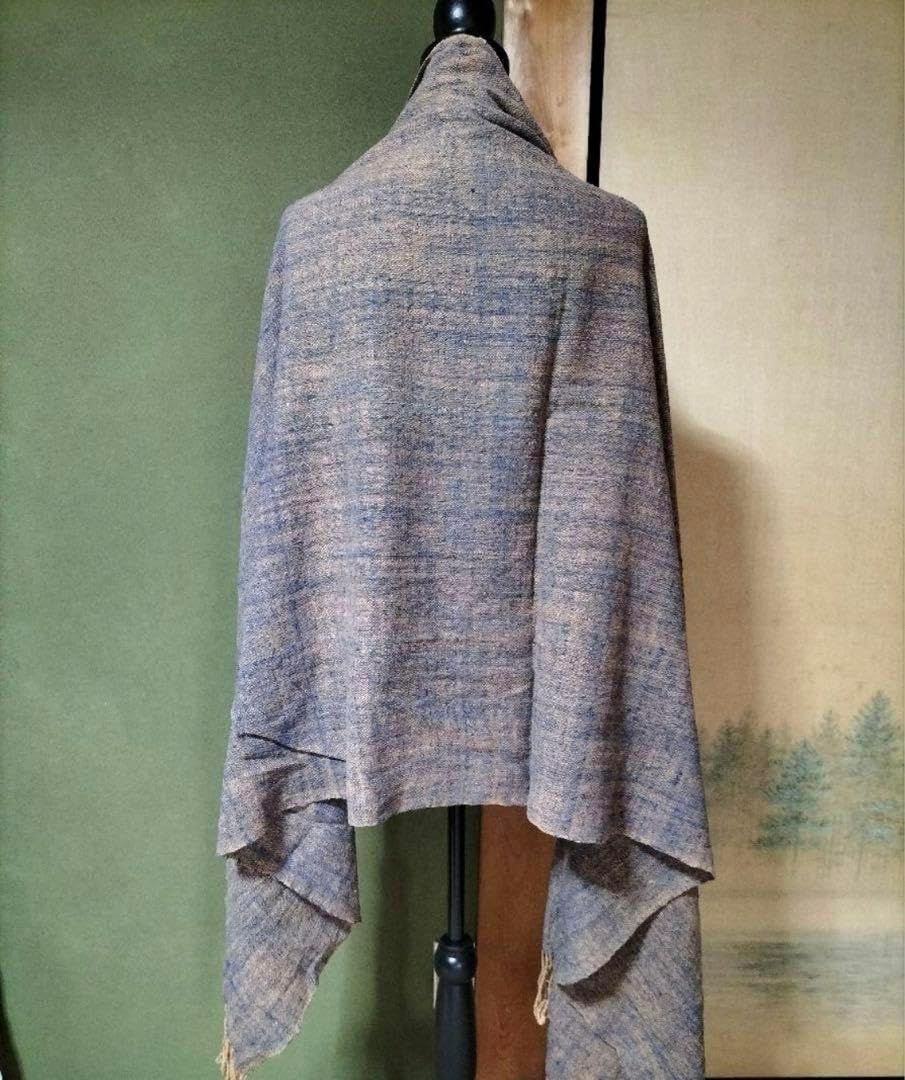 ウサト usato ストール 大判 うさとUsato indigo三角ストール うさと