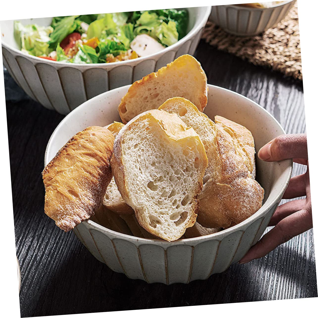 Cabilock 1 Cuenco De Cerámica Para Sopa Cuenco De Fideos De Estilo Japonés Para Vajilla De Cocina Mantiene Una Gran Capacidad Para Sopas Ensaladas Y Fideos