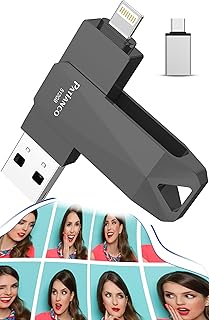 Apple MFi Certified Photo Stick for iPhone 512GB Flash Drive for iPhone, USB Flash Drive for iPhone Thumb Drive, iPhone-Memory-Stick for iPad/iPhone/Computer Picture Keeper Portable Hard Drive